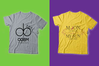 design your tshirts and merchandise