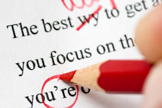 read your paper, and give feedback