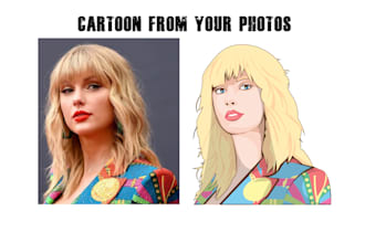 draw catoon from your photos