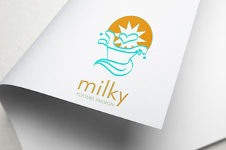 design food and restaurant logo