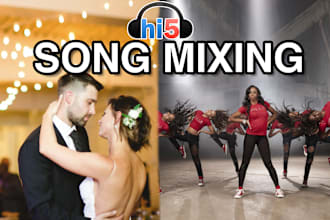 mix music for your wedding, dance team, or other event