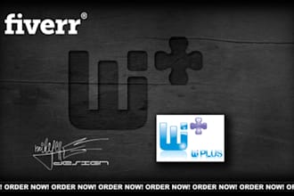 design a smooth logo with inicials in less than 48 hours