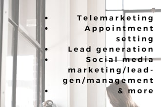 be a general admin for your business,