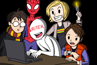 write any fan fiction you want imagined