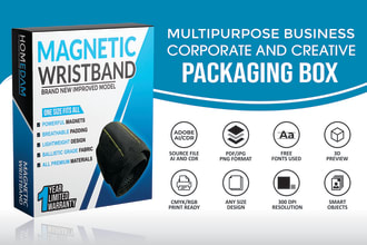 do custome product packaging design and box packaging design