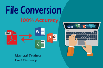 convert PDF to excel, word, powerpoint and vice versa