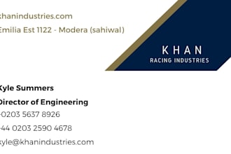 make a unique logo and visiting cards
