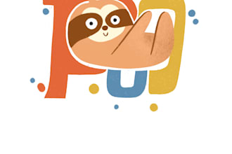 do adorable and cute logo for you