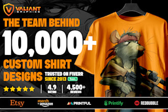 do graphic t shirt design for merch clothing brand