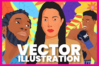 create vector illustration of your photo