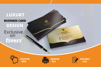 do luxury business card