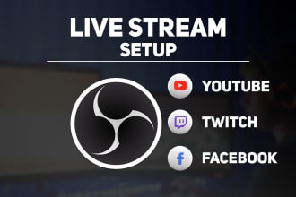 optimize obs stream setup for twitch, youtube, tiktok and instagram