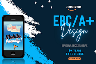 design amazon enhanced brand content banners for ebc