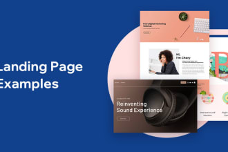 create responsive wordpress landing page, sales funnel, upsell