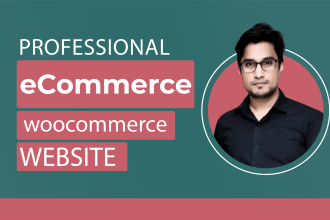 design and develop woocommerce website or online store