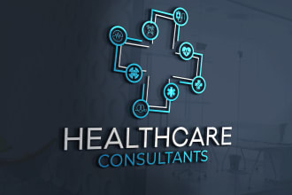 create modern medical dental healthcare and fitness logo for you