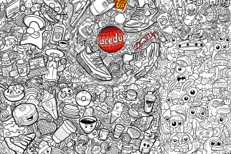 draw doodle within one day