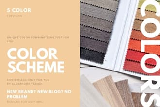create sophisticated color scheme for anything