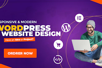 develop design or revamp responsive wordpress website