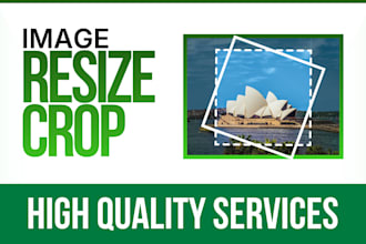 do bulk image resizing and cropping