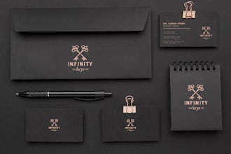 create unique minimalist expert logo design for your  business