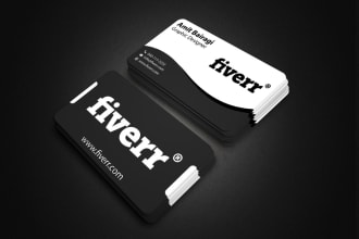 design minimalist business card and brand identity