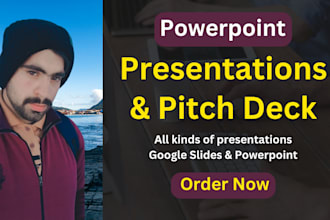 design professional attractive presentation