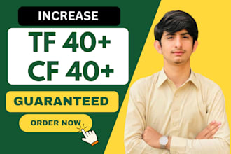 increase majestic trust flow tf cf 40 using high authority tf backlinks