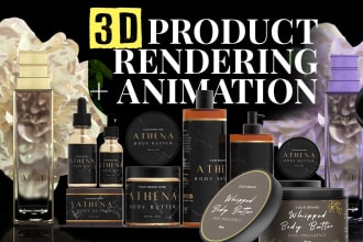3d model and render your product photorealistic