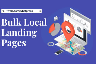 bulk create location landing pages for your wordpress site