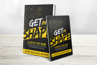 design professional book cover or ebook cover
