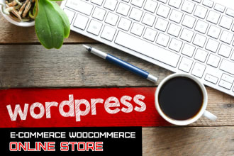 build woo commerce online store using wordpress builder