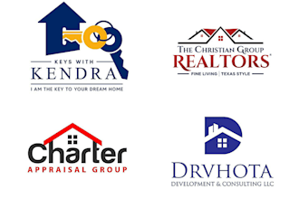 design modern business and realtor logo designs