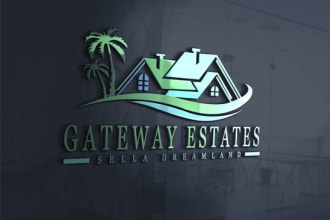 design real estate or mortgage logo