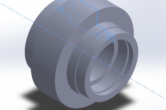 do 3d cad parts, 3d print files, animations in solidworks