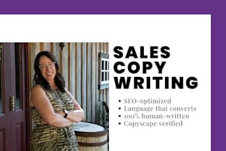 deliver sales copywriting that converts