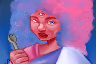 do semi realistic illustrations