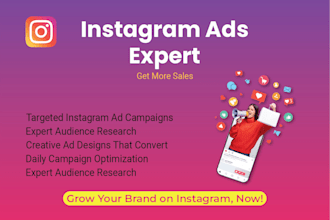 do instagram ad setup and management