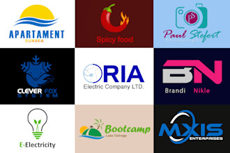 design any type of logo for you