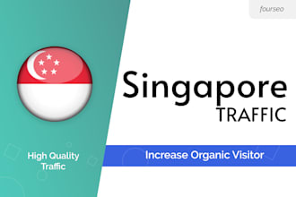 drive organic web traffic from the singapore