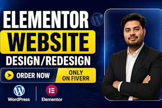 develop wordpress elementor or elementor pro website