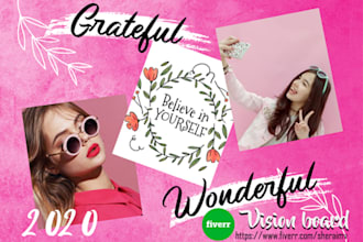 create a digital vision board for you