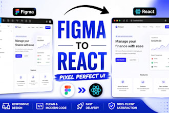 convert figma to react nextjs pixel perfect UI with tailwind