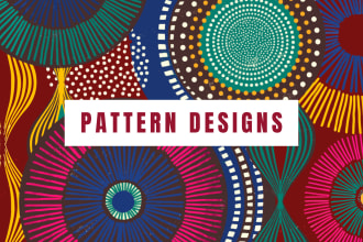 design creative seamless pattern design and fabric design