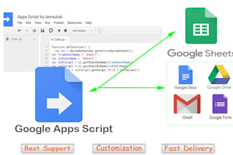 create reports in gdocs using google app scripting