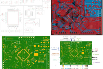 design professional schematic and pcb in altium or eagle