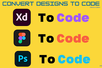 convert PSD, xd and figma to tailwind CSS