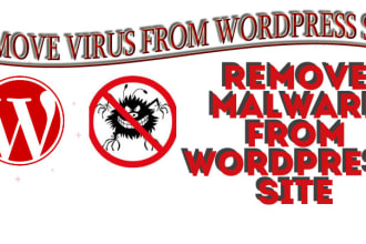 fix hacked wordpress site and remove malware virus