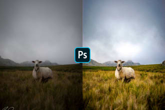 do skin, portrait and photo retouching in high quality