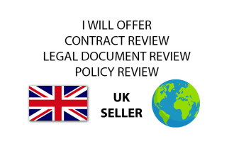 review and advise on your legal agreement or contract